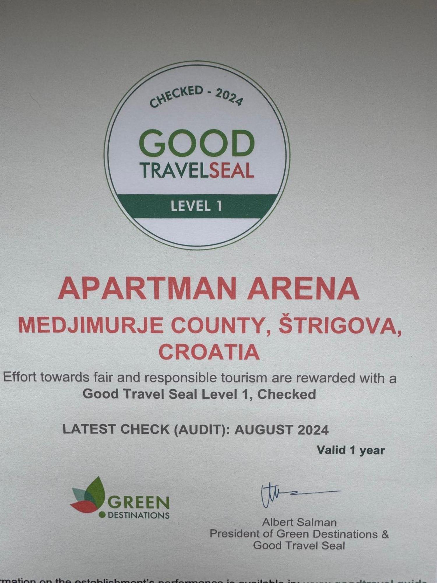 Apartman Arena Stridóvár Kültér fotó
